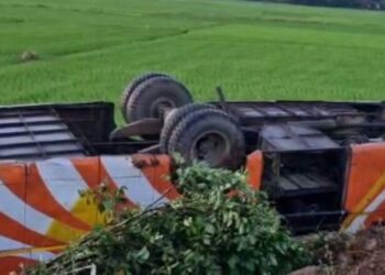 ଓଲଟିଲା ବସ, ୪ ଯାତ୍ରୀ ମୃତ, ୧୬ ଜଣ ଗୁରୁତର