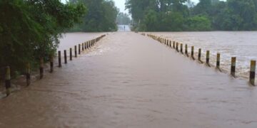 ପ୍ରବଳ ବର୍ଷା ଯୋଗୁଁ ମାଲକାନଗିରିରେ ଜଳ ପ୍ରଳୟ