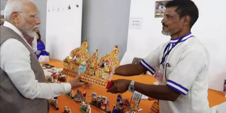 ଜାତୀୟ ପିଏମ୍‌ ବିଶ୍ୱକର୍ମା କାର୍ଯ୍ୟକ୍ରମକୁ ସମ୍ବୋଧିତ କଲେ ପ୍ରଧାନମନ୍ତ୍ରୀ ନରେନ୍ଦ୍ର ମୋଦୀ