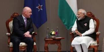 ନ୍ୟୁଜିଲାଣ୍ଡ ପ୍ରଧାନମନ୍ତ୍ରୀଙ୍କୁ ଭେଟିଲେ ପ୍ରଧାନମନ୍ତ୍ରୀ