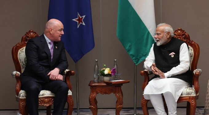 ନ୍ୟୁଜିଲାଣ୍ଡ ପ୍ରଧାନମନ୍ତ୍ରୀଙ୍କୁ ଭେଟିଲେ ପ୍ରଧାନମନ୍ତ୍ରୀ