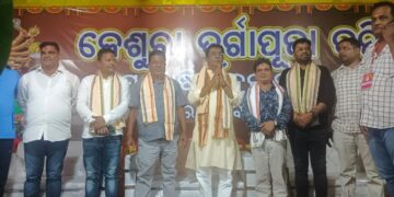 ୧୫ ବର୍ଷରେ କେଶୁରା ଦୂର୍ଗାପୂଜା