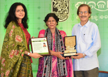 ସରୋଜିନୀ ସାହୁ ପାଇଲେ ୪୫ତମ ଶାରଳା ପୁରସ୍କାର