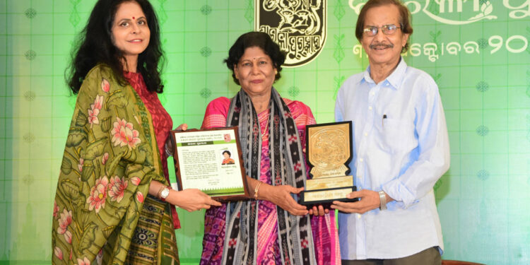 ସରୋଜିନୀ ସାହୁ ପାଇଲେ ୪୫ତମ ଶାରଳା ପୁରସ୍କାର