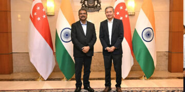 ସିଙ୍ଗାପୁର ପ୍ରଧାନମନ୍ତ୍ରୀ ଲରେନ୍ସ ଓଙ୍ଗଙ୍କୁ ସାକ୍ଷାତ୍ କଲେ କେନ୍ଦ୍ର ଶିକ୍ଷା ମନ୍ତ୍ରୀ