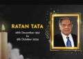 Life comes full circle at Death: Ratan Tata (28 December 1937 – 9 October 2024)