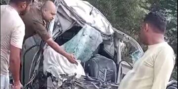 ସଡ଼କ ଦୁର୍ଘଟଣା: ଗୋଟିଏ ପରିବାରର ୫ ମୃତ