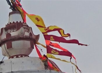 ଶ୍ରୀମନ୍ଦିର ଧ୍ବଜା ବନ୍ଧା ନୀତି ସମୟରେ ପରିବର୍ତ୍ତନ