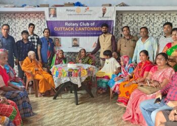 ରୋଟାରୀ କ୍ଳବ୍ କଟକ, କ୍ୟାଣ୍ଟନମେଣ୍ଟ ପକ୍ଷରୁ ସେବା କାର୍ଯ୍ୟକ୍ରମ