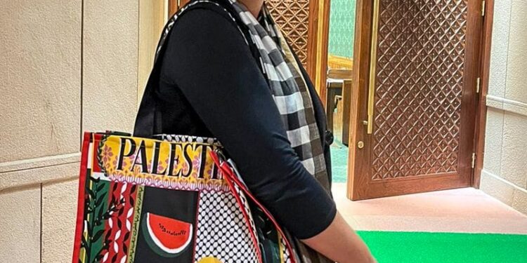 ପ୍ରିୟଙ୍କା ଗାନ୍ଧୀଙ୍କୁ ‘ପାଲେଷ୍ଟାଇନ’ ବ୍ୟାଗ ସହ ଦେଖି ପାକିସ୍ତାନରେ ଚର୍ଚ୍ଚା