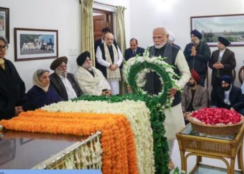 ମନମୋହନଙ୍କ ଶେଷ ଦର୍ଶନ କଲେ ରାଷ୍ଟ୍ରପତି, ପ୍ରଧାନମନ୍ତ୍ରୀ