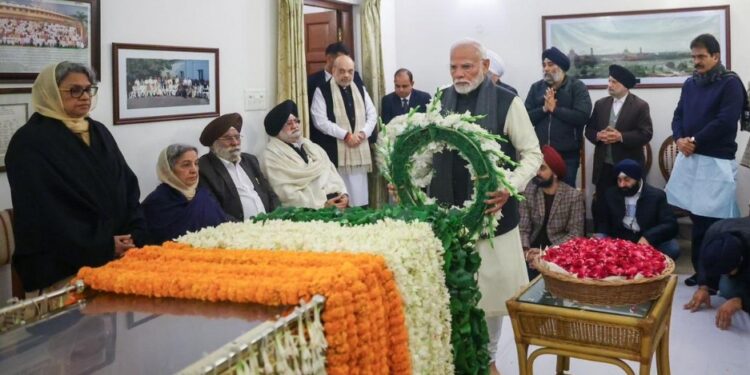 ମନମୋହନଙ୍କ ଶେଷ ଦର୍ଶନ କଲେ ରାଷ୍ଟ୍ରପତି, ପ୍ରଧାନମନ୍ତ୍ରୀ