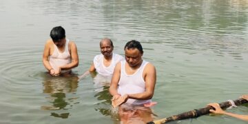 କେନ୍ଦୁଝରରେ ମକର ସ୍ନାନ କଲେ ମୁଖ୍ୟମନ୍ତ୍ରୀ ମୋହନ ମାଝୀ