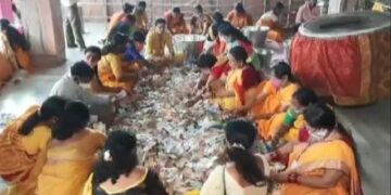 ଖୋଲିଲା ମା’ ମଝିଘରିଆଣୀ ମନ୍ଦିରର ହୁଣ୍ଡି