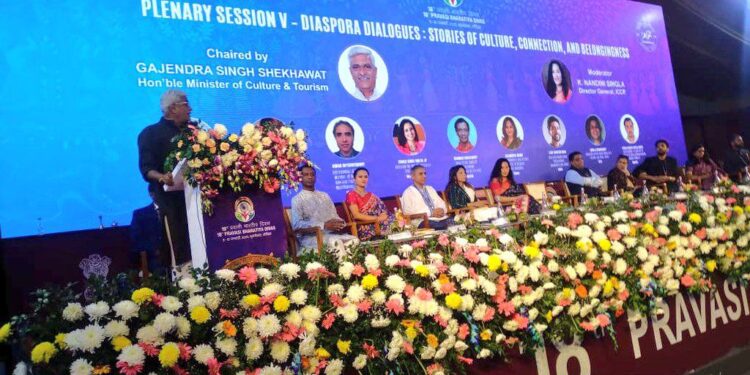 ଅଠର ତମ ପ୍ରବାସୀ ଭାରତୀୟ ଦିବସ-୨୦୨୫, ବ୍ୟଞ୍ଜନ ହିଁ ଗୋଟିଏ ଦେଶର ସଂସ୍କୃତିର ପରିଚୟ: ଶେଖାୱତ