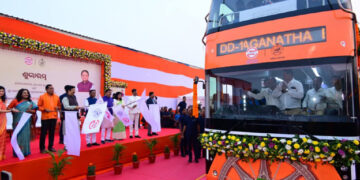 ଭୁବନେଶ୍ୱରରେ ଗଡ଼ିଲା ଡବଲ ଡେକର ଇ-ବସ୍