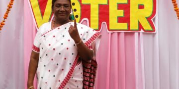 ଭୋଟ ଦେଲେ ରାଷ୍ଟ୍ରପତି