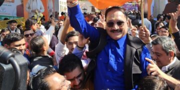 ଦିଲ୍ଲୀ ଦଖଲ କଲା ବିଜେପି, ମିଳିଲା ବହୁମତ