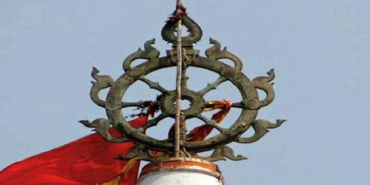 ଶ୍ରୀମନ୍ଦିର ନୀଳଚକ୍ରରେ ଲାଗିଲା ନୂଆ ଅକ୍ଷୟ ଦଣ୍ଡ