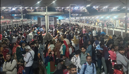 ଦିଲ୍ଲୀ ଷ୍ଟେସନରେ ଦଳାଚକଟା:୧୮ ମୃତ