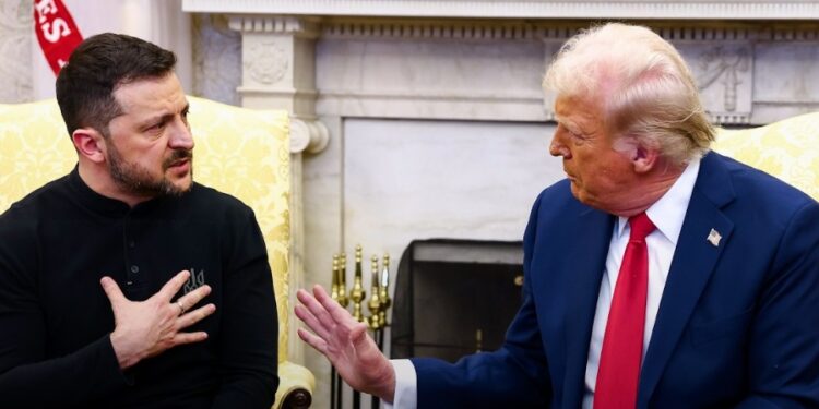 ହ୍ବାଇଟହାଉସରେ ଟ୍ରମ୍ପ-ଜେଲେନସ୍କି ମୁହାଁମୁହିଁ