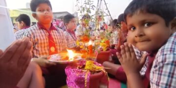 ଫଗୁଦଶମିରେ ତୁଳସୀ ପୂଜନ ଏବଂ ମାତୃ ପିତୃ ପୂଜନ ଦିବସ ପାଳିତ