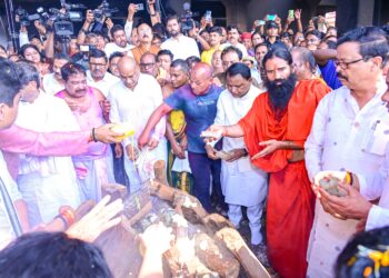 ପଞ୍ଚଭୂତରେ ଲୀନ ହେଲେ ଦେବେନ୍ଦ୍ର ପ୍ରଧାନ, ବଡ଼ ପୁଅ ଦେଲେ ମୁଖାଗ୍ନି