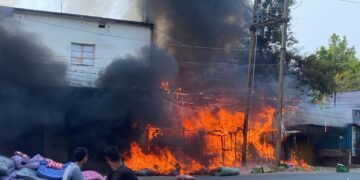 ଭବାନୀପାଟଣା ସହର ଘୋଡ଼ା ଘାଟ ଛକ ନିକଟରେ ଭୟଙ୍କର ଅଗ୍ନିକାଣ୍ଡ