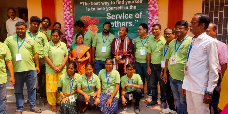 ନବଘନ ଜେନା ଶତବାର୍ଷିକୀ ଅବସରରେ ମାଗଣା ଚକ୍ଷୁସେବା ଶିବିର ଉଦଘାଟିତ