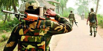 ଏନକାଉଣ୍ଟରରେ ୫ ହାର୍ଡକୋର ମାଓବାଦୀ ନିପାତ