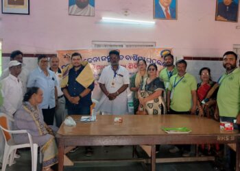 ନବଘନ ଜେନା ଶତବାର୍ଷିକୀ ରେ ସେଭେନ ଷ୍ଟାର କ୍ଲବ ର ଦ୍ଵିତୀୟ ପର୍ଯ୍ୟାୟ ସ୍ୱାସ୍ଥ୍ୟ ଶିବିର