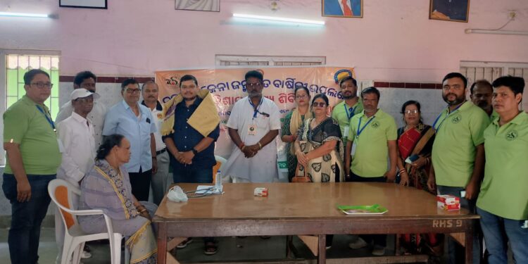 ନବଘନ ଜେନା ଶତବାର୍ଷିକୀ ରେ ସେଭେନ ଷ୍ଟାର କ୍ଲବ ର ଦ୍ଵିତୀୟ ପର୍ଯ୍ୟାୟ ସ୍ୱାସ୍ଥ୍ୟ ଶିବିର