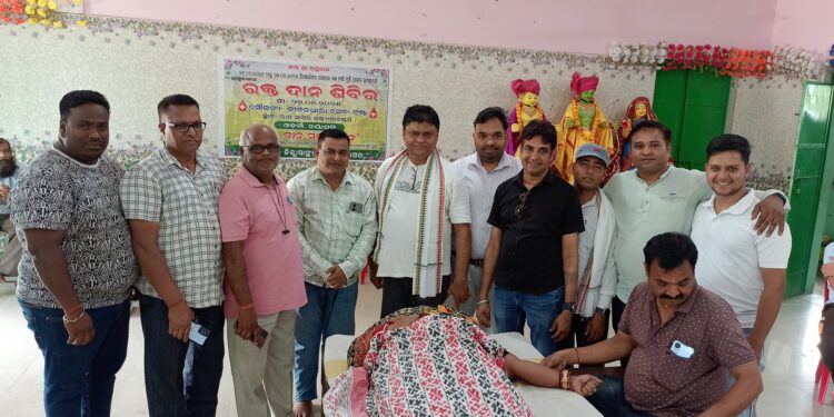 ଓଡଗାଁରେ ରକ୍ତଦାନ ଶିବିର; ୪୭ ୟୁନିଟ ରକ୍ତ ସଂଗ୍ରହ