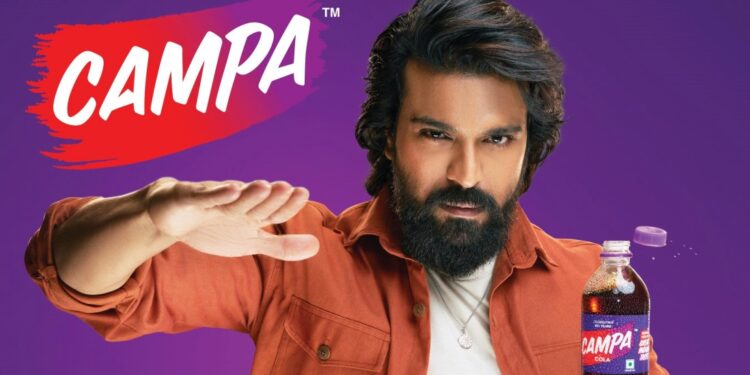 ସୁପରଷ୍ଟାର ରାମ ଚରଣ ହେଲେ ‘କାମ୍ପାକୋଲା’ର ନୂତନ ବ୍ରାଣ୍ଡ ଆମ୍ବାସାଡର