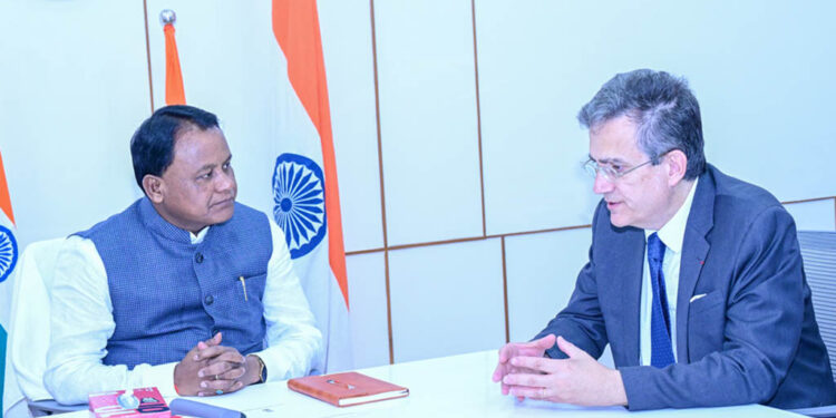 ମୁଖ୍ୟମନ୍ତ୍ରୀଙ୍କୁ ସାକ୍ଷାତ କଲେ ଫ୍ରାନ୍ସ ରାଷ୍ଟ୍ରଦୂତ