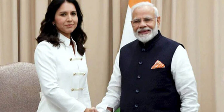 ଆତଙ୍କବାଦୀଙ୍କୁ ଧରିବାରେ ସାହାଯ୍ୟ କରିବ ଆମେରିକା: ତୁଲସୀ ଗବାର୍ଡ ଦେଲେ ପ୍ରତିଶ୍ରୁତି