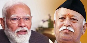 ପାକିସ୍ତାନ ସହ ଉତ୍ତେଜନା ମଧ୍ୟରେ ପ୍ରଧାନମନ୍ତ୍ରୀ ମୋଦିଙ୍କୁ ଭେଟିଲେ ଆରଏସଏସ ମୁଖ୍ୟ ମୋହନ ଭାଗବତ