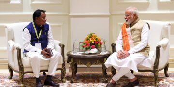 ପ୍ରଧାନମନ୍ତ୍ରୀଙ୍କୁ ଭେଟିଲେ ମୁଖ୍ୟମନ୍ତ୍ରୀ ମୋହନ ମାଝୀ; ଓଡ଼ିଶାର ବିକାଶକୁ ତ୍ୱରାନ୍ୱିତ ପାଇଁ ହୋଇଛି ଗୁରୁତ୍ୱପୂର୍ଣ୍ଣ ଆଲୋଚନା