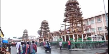 ତିନି ରଥର ଭୂଇଁରେ ପଡ଼ିଲା କଇଞ୍ଚି ଓ ଅନ୍ଧାରୀ ତାଗ, ଆଗେଇ ଚାଲିଛି ନିର୍ମାଣ କାର୍ଯ୍ୟ