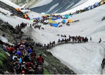 ପ୍ରବଳ ବର୍ଷା ଯୋଗୁଁ ଅମରନାଥ ଯାତ୍ରା ସ୍ଥଗିତ, ଖବରକୁ ଗୁଜବ ବୋଲି କହିଲେ ଜମ୍ମୁ କଶ୍ମୀର DIPRO