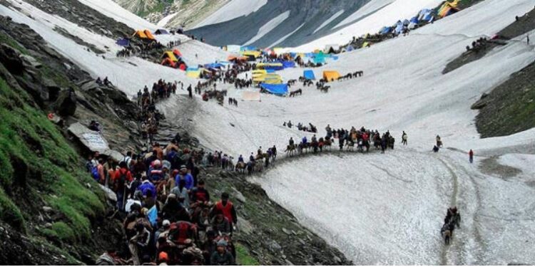 ପ୍ରବଳ ବର୍ଷା ଯୋଗୁଁ ଅମରନାଥ ଯାତ୍ରା ସ୍ଥଗିତ, ଖବରକୁ ଗୁଜବ ବୋଲି କହିଲେ ଜମ୍ମୁ କଶ୍ମୀର DIPRO