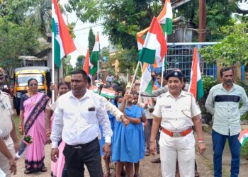 ପୁରୀ ବିନୋବାନଗରରେ ହର୍ ଘର୍ ତ୍ରିରଙ୍ଗା କାର୍ଯ୍ୟକ୍ରମ