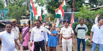 ପୁରୀ ବିନୋବାନଗରରେ ହର୍ ଘର୍ ତ୍ରିରଙ୍ଗା କାର୍ଯ୍ୟକ୍ରମ