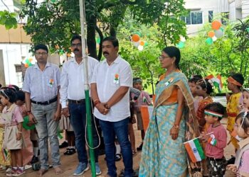 ହରୀପ୍ରୀୟା ଇଂରାଜୀ ମିଡିୟମ୍ ବିଦ୍ୟାଳୟରେ ପାଳିତ ହେଲା ସ୍ୱାଧୀନତା ଦିବସ