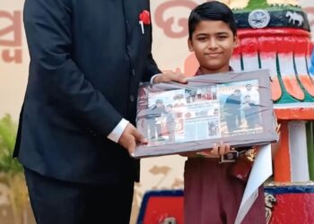 ଜିଲ୍ଲାପାଳଙ୍କ ହସ୍ତରୁ ସମ୍ମାନିତ ହେଲେ ରଣପୁରର ପ୍ରତିଭାଶାଳୀ ଶୁଭ୍ରାଂଶୁ