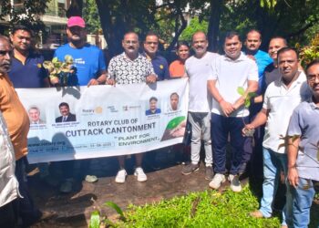 ରୋଟାରୀ କ୍ଲବ୍ କଟକ କ୍ୟାଣ୍ଟନମେଣ୍ଟର ବୃକ୍ଷରୋପଣ ଉତ୍ସବ