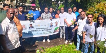 ରୋଟାରୀ କ୍ଲବ୍ କଟକ କ୍ୟାଣ୍ଟନମେଣ୍ଟର ବୃକ୍ଷରୋପଣ ଉତ୍ସବ