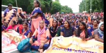 ଲୋୟର ପିଏମଜିରେ ଗର୍ଜିଲେ ମିଶନ ଶକ୍ତି ସଦସ୍ୟା, ପାଞ୍ଚ ଦଫା ଦାବି ନେଇ ରାଜରାସ୍ତାରେ