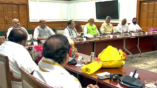 ସରିଲା ଏନଡିଏର ସଂସଦୀୟ ଦଳ ବୈଠକ, ଅପରେସନ ସିନ୍ଦୂର ପରେ ମୋଦିଙ୍କୁ କଲେ ସମ୍ବୋଧିତ