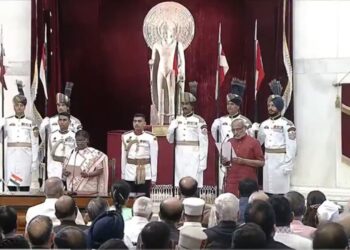 ଦେଶର ୧୫ତମ ଉପରାଷ୍ଟ୍ରପତି ଭାବେ ଶପଥ ନେଲେ ସିପି ରାଧାକ୍ରିଷ୍ଣନ, ଶପଥ ପାଠ କରାଇଲେ ରାଷ୍ଟ୍ରପତି